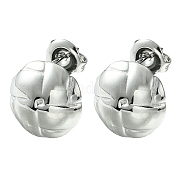 Серьги-гвоздики из нержавеющей стали 304 EJEW-Z038-04P