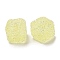 Drusy Cube Resin Rhinestone Beads, Bubblegum Beads for DIY Phone Charms, Pen and Jewelry Making Supplies, Champagne Yellow, 16x16x16mm, Hole: 3.6mm