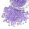 8/0 Glass Seed Beads, Transparent Inside Colours Luster, Round Hole, Round, Medium Slate Blue, 3~4x2~3mm, Hole: 0.8mm, about 15000pcs/bag