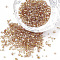 Plated Glass Seed Beads, For Nail Art Decoration Accessories, No Hole/Undrilled, Chip, Sandy Brown, 1.5~5x1.5~2x1.5~2mm, about 450g/bag
