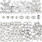 160Pcs 8 Styles 304 Stainless Steel Spacer Beads, Mixed Shapes, Stainless Steel Color, 3~6x1.7~4mm, Hole: 1.4~1.8mm, 20pcs/style