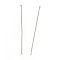 Non-Tarnish 304 Stainless Steel Flat Head Pins, Stainless Steel Color, 50x0.8mm, Head: 1.8mm