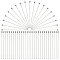 400Pcs 304 Stainless Steel Ball Head Pins for Craft Jewelry Making, Stainless Steel Color, 40x0.7mm, 21 Gauge, Head: 2mm