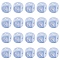 20Pcs Blue Cube Letter Silicone Beads 12x12x12mm Square Dice Alphabet Beads with 2mm Hole Spacer Loose Letter Beads for Bracelet Necklace Jewelry Making, Letter.N, 12mm, Hole: 2mm