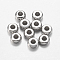 Tarnish Resistant 304 Stainless Steel Beads, Flat Round, Stainless Steel Color, 4x2mm, Hole: 1mm