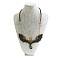Gothic Style Alloy Flying Dragon Pendant PU Leather Cord Necklaces, Antique Golden, 22.83 inch(58cm)