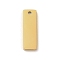 Ion Plating(IP) 304 Stainless Steel Pendants, Stamping Blank Tag, Rectangle Charm, Real 18K Gold Plated, 18x6x1.5mm, Hole: 1.2mm