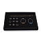Synthetic Wood Jewelry Displays, Covered with Velvet, Black, 350x240x32mm