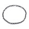 304 Stainless Steel Cable Chain Necklaces, with Toggle Clasps, Antique Silver, 23.62 inch(60cm), 9.5mm