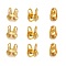 Iron Bead Tips, Calotte Ends, Cadmium Free & Lead Free, Clamshell Knot Cover, Golden, 4x2mm, Hole: 1mm, 1.5mm inner diameter