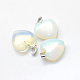 Сердце Opalite подвески X-G-Q371-10-2