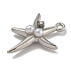Подвески из сплава АБС-жемчуга PALLOY-F312-59P-2