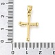 Подвески из латуни с прозрачным фианитом KK-M101-05G-06-3