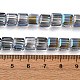 Стеклянные бусины с гальваническим покрытием  EGLA-H108-01A-AB11-2