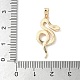 Латунные микро проложить кубического циркония подвески KK-Q037-01A-G-3