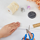 Эластичная сетчатая ткань из полиэстера DIY-WH0496-31B-4