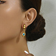 Серьги-кольца из нержавеющей стали от сглаза BR9271-2