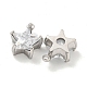 Подвески из нержавеющей стали 304 с кубическим цирконием STAS-L278-008P-2