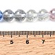 Стеклянные бусины с гальваническим покрытием  EGLA-D300-06-8mm-03-4