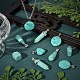 20 шт. подвески из синтетической бирюзы 5 стилей G-SC0001-76-5