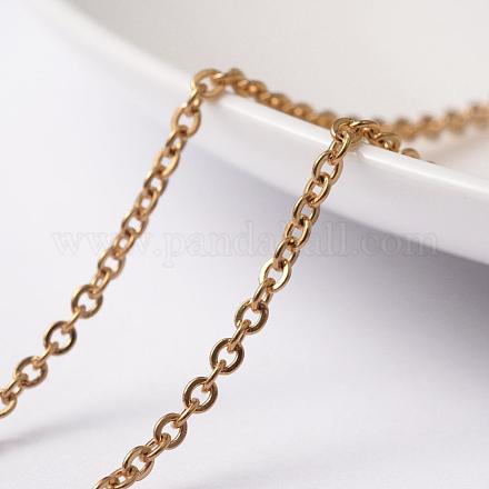 Кабельные цепи из нержавеющей стали 304 с вакуумным покрытием pvd STAS-D414-08-1