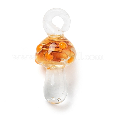 Прозрачные подвески лэмпворк ручной работы LAMP-T021-14G-1