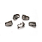 Tarnish Resistant 201 Stainless Steel Snap on Bails, Stainless Steel Color, 7x3.5x3.5mm, Inner Diameter: 6x3mm
