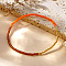 Colorful Glass Seed Round Beaded Stretch Bracelets for Women, Mixed Color, Inner Diameter: 6-7/8 inch(17.5cm)