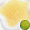 Luminous Transparent Glass Beads, No Hole Beads, Round, Lemon Chiffon, 3~3.5mm