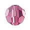 Preciosa® Crystal Beads, Czech Crystal, 451 19 602 Round, 20050 Amethyst, 3mm, Hole: 0.5mm