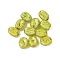 Baking Painted Glass Seed Beads, Coffee Bean, Light Khaki, 11x8.5x6mm, Hole: 1mm
