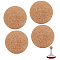 Cork Massage Ball, Massaging Tools, for Back, Arm, Neck, Shoulder, Leg Circulation Roller, Tissue Massage, BurlyWood, 70~70.5mm