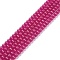 Lab Grown Red Corundum Beads Strands, Round, 3mm, Hole: 0.5mm, about 133pcs/strand, 14.96''(38cm)