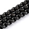 304 Stainless Steel Box Chains, Unwelded, with Spool, Electrophoresis Black, 3x3x1.5mm, 32.8 Feet(10m)/roll