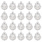 SUNNYCLUE 1 Box 100Pcs Silver Shell Charms 316 Stainless Steel Sea Charms Seashell Charm Ocean Beach Summer Hawaii Animals Charm for Jewelry Making Charms DIY Necklace Earrings Bracelet Craft Adult