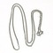 Tarnish Resistant Trendy Unisex 201 Stainless Steel Twisted Chain Necklaces, with Lobster Claw Clasps, Stainless Steel Color, 19.88 inch(50.5cm)