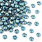 Preciosa® Crystal Hotfix Flatback Stones, Czech Crystal, Round(438 11 612 Chaton Rose VIVA 12 ®), 30240 200 Cobalt Blue AB, SS6(1.9~2.1mm)