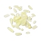 Natural New Jade Beads, No Hole/Undrilled, Nuggets, 9~24.5x9~10x4~6mm, about 400pcs/500g