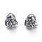 304 Stainless Steel Beads, Eagle Head, Antique Silver, 12x11x10mm, Hole: 1.8mm