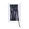 10.94 Yards 1Set Round Polyester Elastic Cords, Clothes Accessories, Black, 2.8mm, about 10.94 Yards(10m)/Set