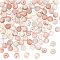 OLYCRAFT 100 Pcs Round Natural Sunstone Beads 6mm Round Smooth Gemstone Beads Crystal Energy Loose Beads for Jewelry Bracelet Necklace Earring Making DIY Craft