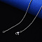 Non-Tarnish 304 Stainless Steel Curb Chain Necklace, with Lobster Claw Clasp, Stainless Steel Color, Link: 2x1.8x0.5mm, 19.68 inch(50cm)