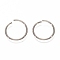 Non-Tarnish 304 Stainless Steel Open Quick Link Connectors, Rings, Stainless Steel Color, 17x1mm, Inner Diameter: 14mm