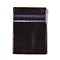PVC Zip Lock Bags, Rectangle Packaging Bags, Top Self Seal Pouches, Black, 6.9x5cm, Unilateral Thickness: 7.8 Mil(0.2mm)