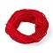Cotton Thread Cords, 3-Ply, For Jewelry Making, Red, 5~5.8mm, 109.4 yard(100m)/bundle