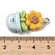 Подвески из непрозрачной смолы CRES-M030-03-3