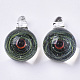 Подвески лэмпворк ручной работы LAMP-N021-005D-1