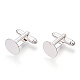Сеттинги латунь манжеты KK-S133-12mm-KP001S-2