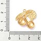 Подвески из нержавеющей стали 304 с эмалью STAS-L026-10G-02-3