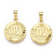 Латунные подвески KK-T070-01G-09-2